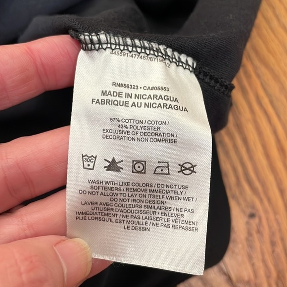 The Nike Tee Short Sleeve Shirt Villanova The Nation Black Men’s - Picture 5 of 6